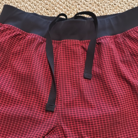 LULULEMON | Core running quick dry grid pattern shorts - Picture 2 of 3